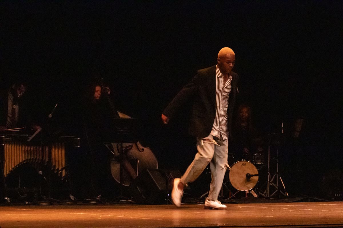 A Broadway in Bronzeville production on the Harold Washington Cultural Center stage